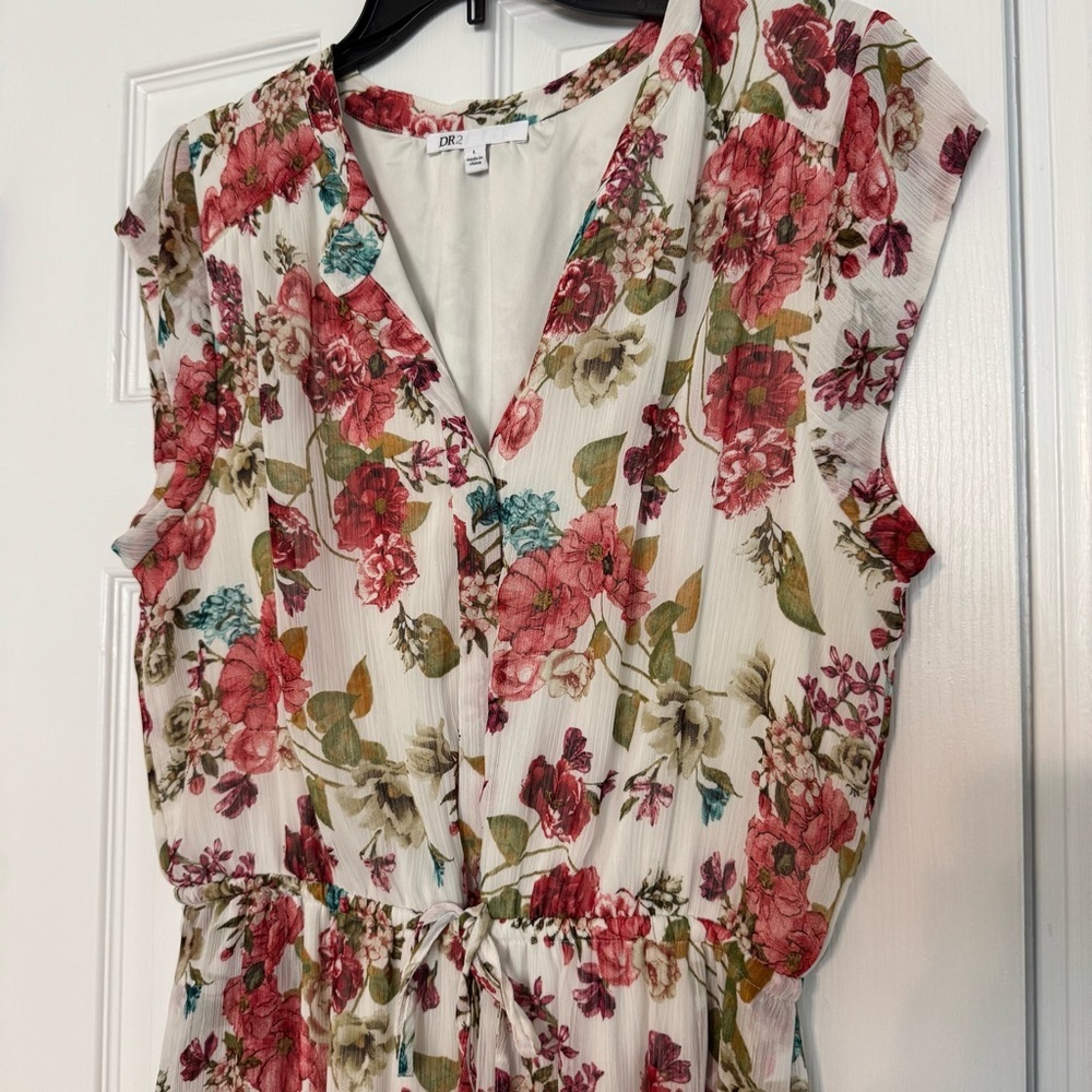 DR2 Multicolor Floral‎ Maxi Dress - Picture 2 of 6